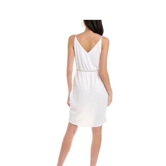 Trina Turk Womens Allure Mini Dress, White - Picture 2 of 15